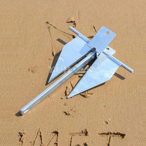 Vente directe d'usine Danforth Ancre Australie Type Bateau Accessoires Marine Navire Ancre À Chaud Galvanisé avec Chaînes Qingdao - Product Image 6