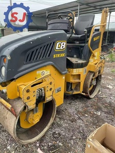 Used Sany STR30C-8 Hydraulic Double Drum <b>Road</b> Roller 3 Ton Vibratory Compactor Diesel Construction <b>Machine</b> - Product Image 3