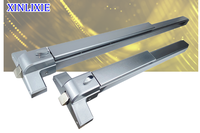 Barre anti-panique XINLIXIE en argent, 1000 mm, facile d'entretien, ignifuge, pour porte de sortie, appartement, immeuble résidentiel