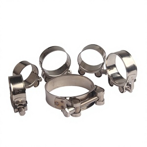 Colliers de serrage universels en acier inoxydable 36-79 mm pour tuyaux d'échappement de moto et de voiture, collier de serrage haute résistance pour conduites d'eau - Product Image 3