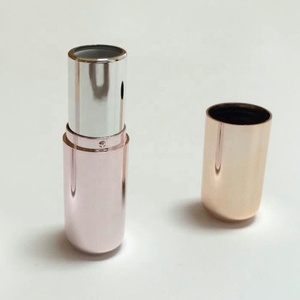 Rỗng xi lanh màu đen sáng bóng Son môi Ống tùy chỉnh Son môi <span class=keywords><strong>Container</strong></span> hình bầu dục son môi trường hợp trang điểm bao bì ống <span class=keywords><strong>OEM</strong></span> ODM - Product Image 3