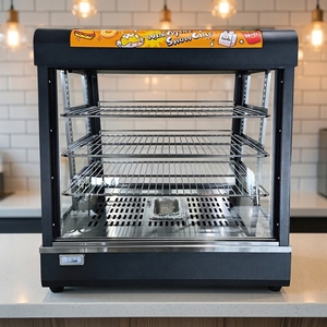 ตู้โชว์อุ่นอาหารไฟฟ้าทำจากสแตนเลสขนาด1500W - Product Image 2