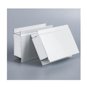 Panneaux muraux sandwich en métal avec isolation thermique en EPS polyuréthane, pour hôtels modernes, villas, extérieur, <span class=keywords><strong>toiture</strong></span>, utilisation extérieure, écologiques - Product Image 3