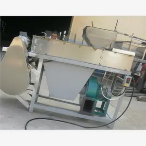 Fabrika otomatik fıstık soyucu/fıstık soyma ve yarım ayırma makinesi