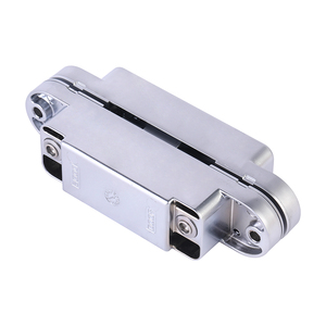Bisagra de puerta oculta de zinc satinado cromado, ajustable en 3D, de alta resistencia para puertas planas - Product Image 3