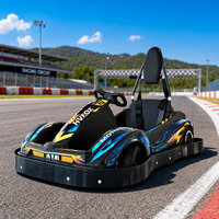 Go Kart Eléctrico para Adultos, Ligero, Duradero, Seguro y Divertido, con Batería de Litio de Carga Rápida, para Deportes al Aire Libre y Aficiones