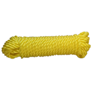 Corde jaune Poly <span class=keywords><strong>Pro</strong></span>, 1/2 "X 600 'torsadée, ligne en polypropylène, marine, nautique, maison, industriel - Product Image 1