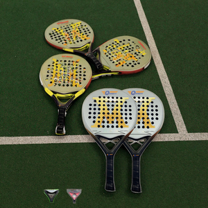 Set di Racchette da Beach Tennis in Carbonio 18K con Logo Personalizzato OEM, Racchette da <span class=keywords><strong>Padel</strong></span> Mormaii a Forma di Diamante - Product Image 1