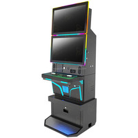 Kabinet logam papan permainan keterampilan berdiri Harga baik jendela 90 hari dengan layar Led ganda 27"