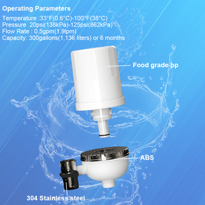 Jietai hộ gia đình nhà bếp than hoạt tính nước vòi lọc - Product Image 6