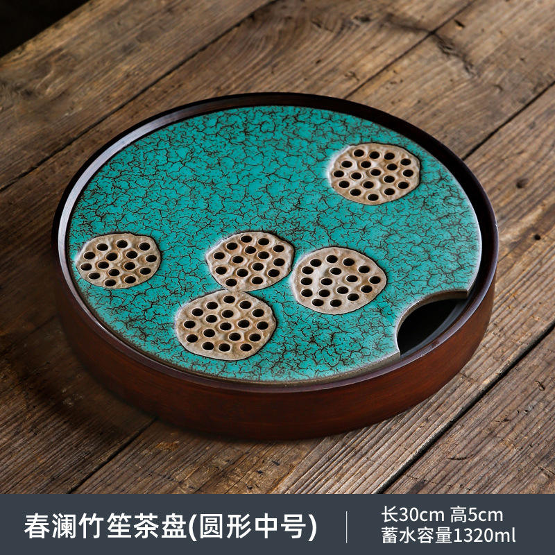 Moyen plateau de thé