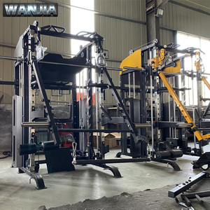 Giảm Giá Lớn Chuyên Nghiệp Phòng Tập Thể Dục Sức Mạnh Đào Tạo Đa Chức Năng Huấn Luyện Viên Smith Máy Cho Thể Hình - Product Image 4