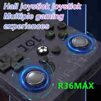 Console de Jeu Portable R36 Pro MAX 2025 – R36S Rétro Classique pour TV, 128 Go, Résolution 40*480