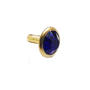 Durable Apparel <b>Rivet</b> Studs Double Cap Brass Plated with Crystal for Adult DIY <b>Clothing</b> Bags Accessories - Product Image 2