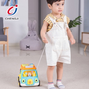 Autobús Escolar <span class=keywords><strong>de</strong></span> Juguete <span class=keywords><strong>de</strong></span> Plástico con Luz y Música para Niños - Product Image 5