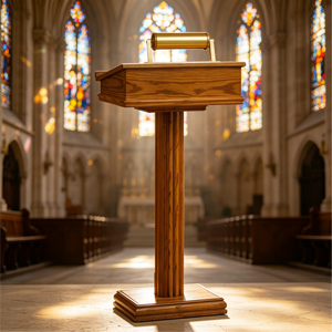 Atriles de Madera para Iglesia, Servicios Dominicales, Misa, Ceremonias, Seminarios y Escuelas Teológicas - Product Image 2