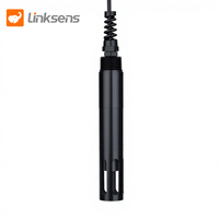 Sonde de qualité de l'eau à électrode sélective d'ions Linksens Online, capteur d'azote ammoniacal RS485 Modbus RTU