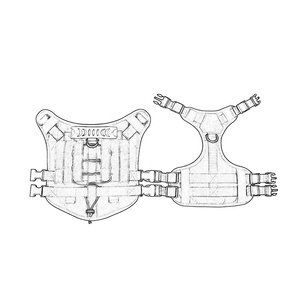 <span class=keywords><strong>Minerva</strong></span> Diseñador Patrón personalizado Entrenamiento táctico resistente Alta calidad Impresión personalizada Correas <span class=keywords><strong>de</strong></span> nylon Arnés duradero para perros - Product Image 6