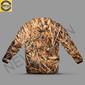 Custom Logo Casual Outdoor Lightweight Windproof Jacket Wholesale Elastic Cuffs Contrast Color Sun Protection <b>Camouflage</b> Jacket - Product Image 2