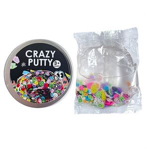 Sparkle Crystal Slime Putty Toy Transparent Galaxy Confetti Charms Beads Girls <b>Boys</b> Classroom Reward Retail Jar - Product Image 4
