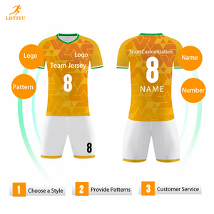 Индивидуальная Мужская цифровая сублимационная футбольная тренировочная форма, командная спортивная одежда, включая тренировочный спортивный костюм, Джерси, настраиваемый футбол - Product Image 2