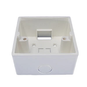 Caja de empotrar de pared de acero inoxidable tipo <span class=keywords><strong>86</strong></span> con ABS, de una plaza, IP65, impermeable y a prueba de polvo - Product Image 5