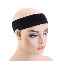 Nouvelle Arrivée Bandeau à Perruque en Velours Antidérapant Fait Main Réglable, Fixation pour Perruque TD-001
