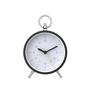 Quartz Alarm <b>Clock</b> Table Bedside Auto Backlight Classic Round Desktop Snooze Electronic Alarm <b>Clock</b> Mini Alarm <b>Clock</b> Keychain - Product Image 1