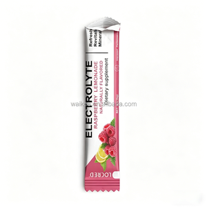 Poudre d'électrolytes en sachet individuel sous marque privée, en vrac, OEM, fabricant <span class=keywords><strong>de</strong></span> poudre d'hydratation, mélange <span class=keywords><strong>de</strong></span> boisson personnalisé saveur framboise-citronnade en sachet - Product Image 5