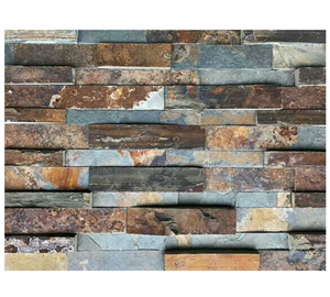 Pannello in Pietra Naturale di Ardesia Rustica a Superficie Spaccata, Moderno ed Ecologico, Resistente agli Acidi, per Rivestimenti Esterni di Ville - Product Image 3