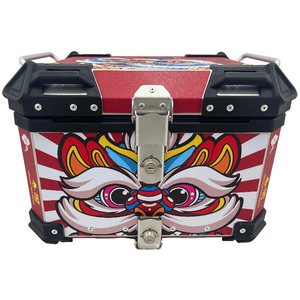 Accesorios de motocicleta, carcasa superior de motocicleta, caja trasera de motocicleta, maletero de aluminio de 45l para <span class=keywords><strong>Harley</strong></span> <span class=keywords><strong>Davidson</strong></span> - Product Image 1