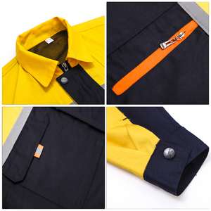 Özel T/C iş üniforma Unisex kısa kollu yaz tulum tulum - Product Image 4