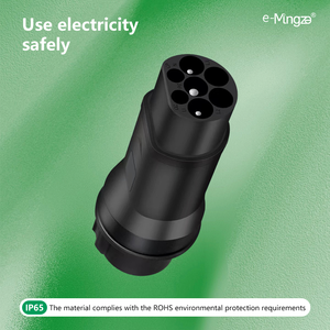 Adattatore di ricarica per veicoli elettrici E-Mingze 32A da GB/T a J1772 |   Convertitore di Presa Portatile per Auto Elettriche Tesla/<span class=keywords><strong>BMW</strong></span>/Audi - Product Image 6