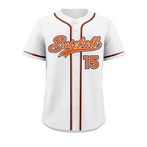 Wholesale Custom Retro Vintage <b>Baseball</b> <b>Jerseys</b> Men and Women's <b>Bulk</b> T-Shirts 100% Cotton Knitted - Product Image 6