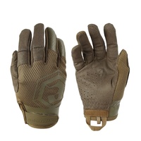 Gants tactiques légers pour hommes, à doigts complets, respirants, en polyester, pour l'escalade en plein air, l'équitation et le combat, compatibles avec les écrans tactiles