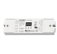 SKYDANCE 5-24VDC WiFi RF Dual PIR сенсор лестничная лампа диммер двойная кнопка SPI контроллер для RGB Пиксельная Светодиодная лента ES-D(WT)