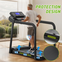 Caminadora Profesional KREEDA para Rehabilitación Cardíaca, Fisioterapia y Recuperación de Salud para Personas Mayores, Uso Doméstico