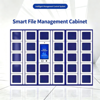 Armoire intelligente pour dossiers, armoire à équipement intelligent avec reconnaissance faciale et empreintes digitales, armoire d'archives, armoire de gestion des preuves