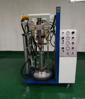 Extrudeuse isolante de mastic de silicone de composant du verre deux pour la machine en verre de double vitrage d'IGU