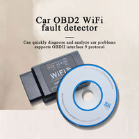 Conexión WIFI inalámbrica coche Obd2 escáner OBD II herramienta de diagnóstico ELM327 2 funciona Android/iOS teléfono inteligente
