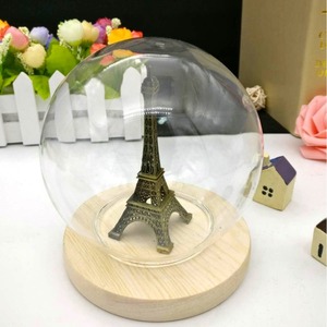 Cloche en verre soufflé transparent en forme de globe, cloche en verre, décoration de luxe pour <span class=keywords><strong>la</strong></span> maison, ornements faits à <span class=keywords><strong>la</strong></span> main - Product Image 6
