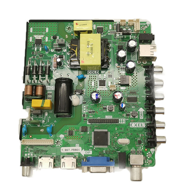LCD TV motherboard T.R67.PB801 mainboard