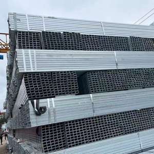 20x20 30x30 40x40 50x50 40x50 40x60 25x75 50x150 40x70 Z300 оцинкованная стальная квадратная/прямоугольная труба - Product Image 3