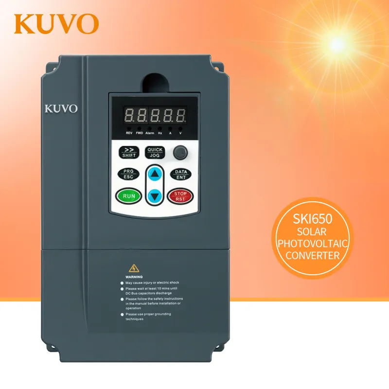 2.2KW güneş su pompası invertörü DC AC üç 3 fazlı 220V çıkış