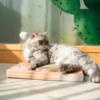 Griffoir pour chat en carton ondulé, nid créatif, jouet pour chat, affûte-griffes, durable, fournitures pour animaux de compagnie, version améliorée pour usage intérieur