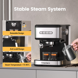 Cápsulas Eléctricas de Doble Modo Hechas a Mano para Cafetera <span class=keywords><strong>Espresso</strong></span> 01E, Preparación Silenciosa para Hoteles y Hogares, Disfrute Tranquilo - Product Image 4