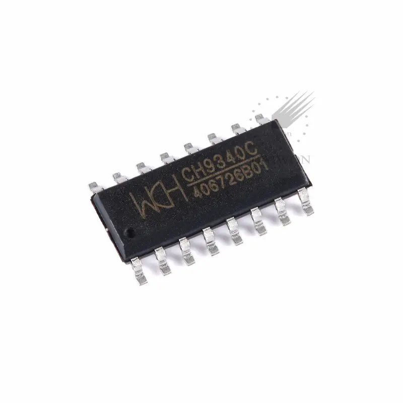 Nuovo microprocessore WCH Qinheng originale CH9340C da USB a chip seriale IC supporto in cristallo integrato SOP-16