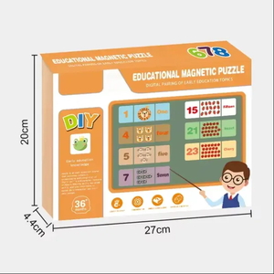 Di alta qualità parola digitale abbinamento tema educativo <span class=keywords><strong>Puzzle</strong></span> giocattolo giocattolo magnetico per bambini <span class=keywords><strong>Puzzle</strong></span> creativo - Product Image 4