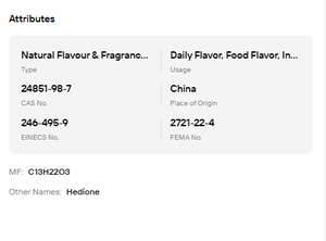 สารเคมีอโรมา 99.99% สำหรับน้ำมันยึดกลิ่นน้ำหอม - Product Image 6