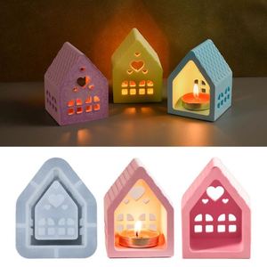 House Shaped Silicone <b>Mold</b>, DIY Glue/Incense Candle/<b>Cake</b>/Chocolate <b>Mold</b>, Non-stick Easy Release Baking Tool - Product Image 5